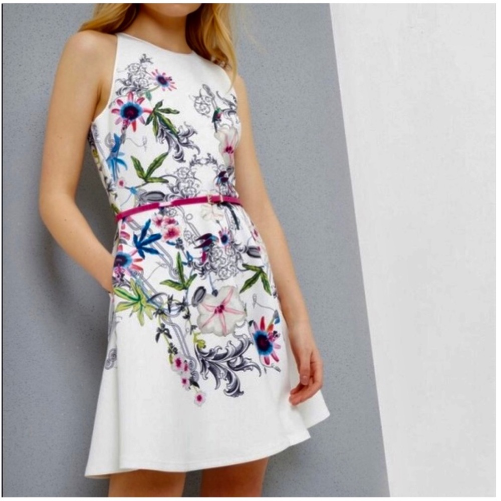 Ted Baker Floral Skater Dress